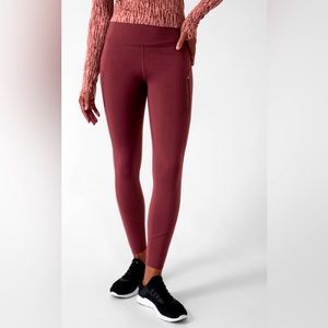 Athlete Rainier Tights Leggins 1x Burgundy